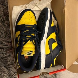 Nike Dunk Low “Michigan”